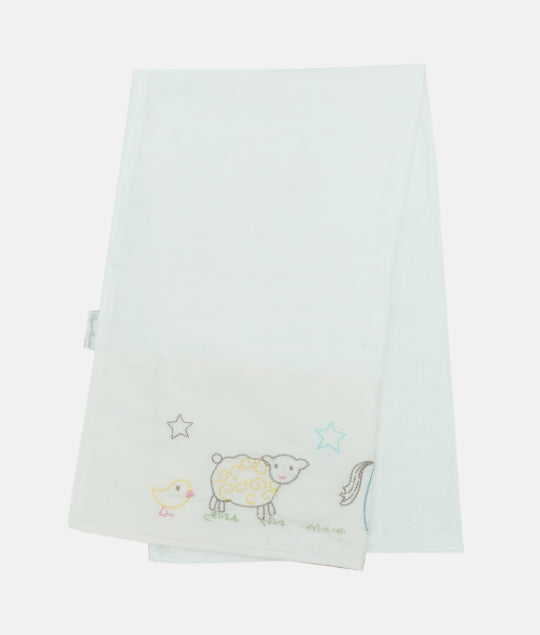 Elegant Smockers LK | Baby Bath Towel – Farmyard Friends Theme | Sri Lanka