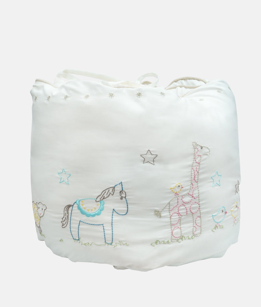 Elegant Smockers LK | Baby Cot Bumpers – Farmyard Friends Theme | Sri Lanka