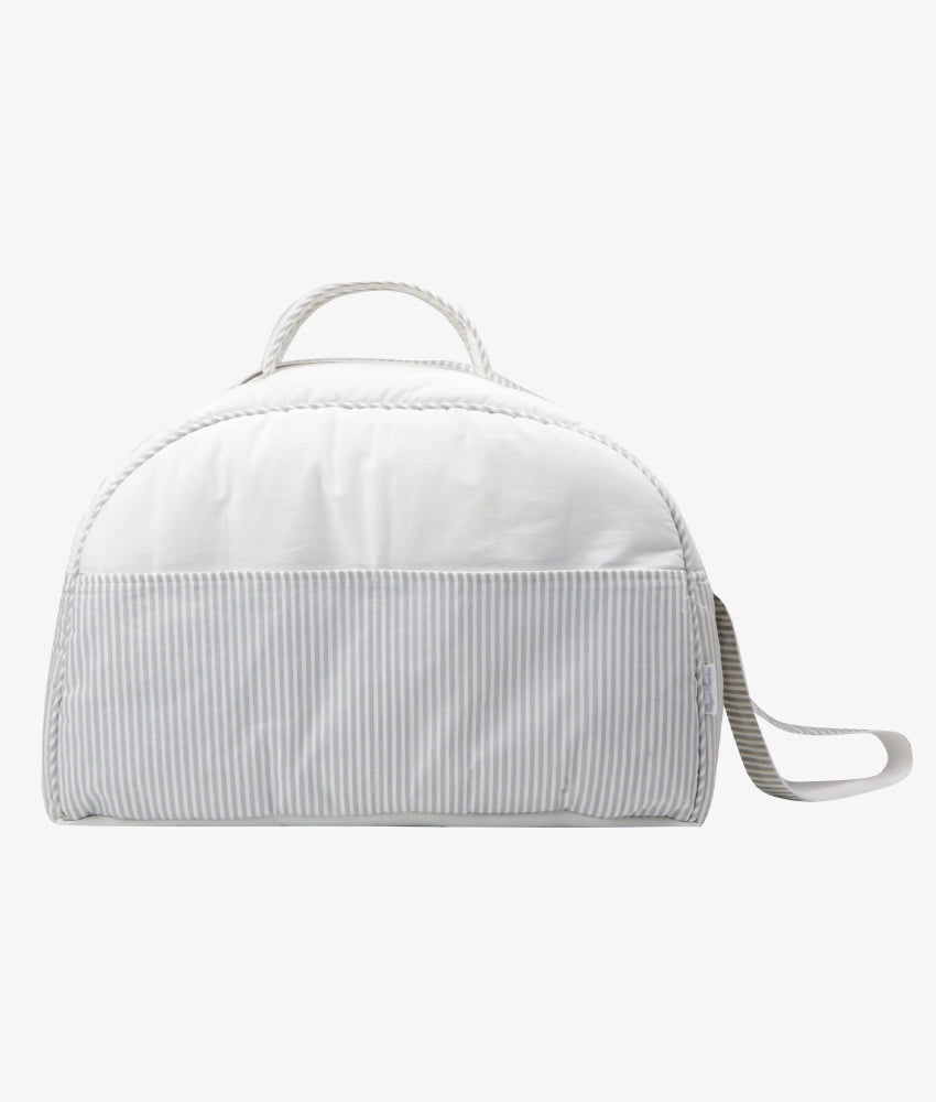 Elegant Smockers LK | Baby Duffel Bag (XL) – Grey Safari Theme | Sri Lanka