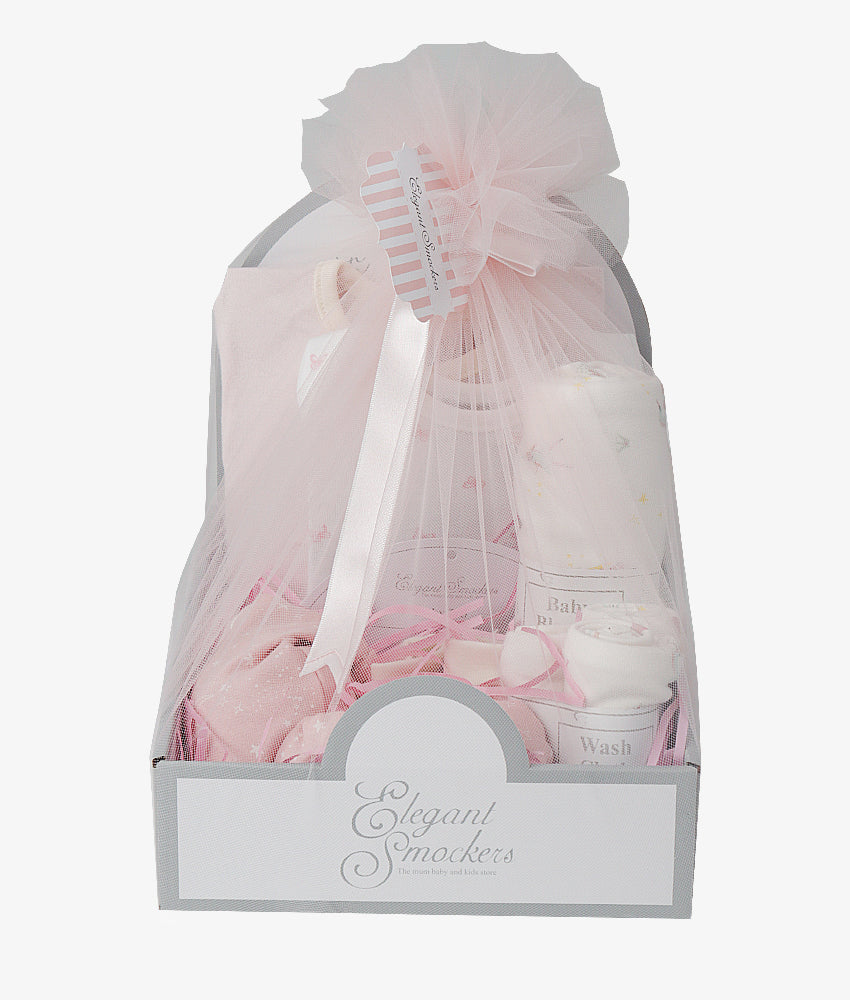Elegant Smockers LK | Baby Gift Hamper - Pink | Sri Lanka