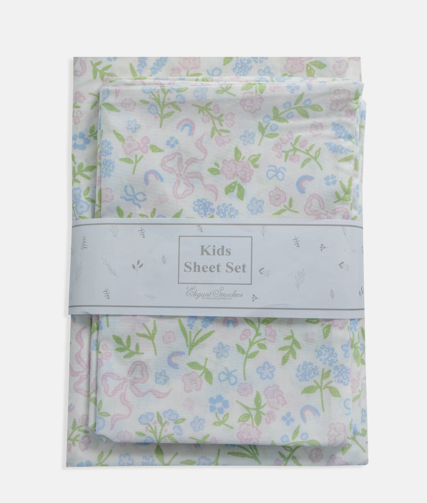 Elegant Smockers LK | Kids Bedding Set - Blossom Theme | Sri Lanka