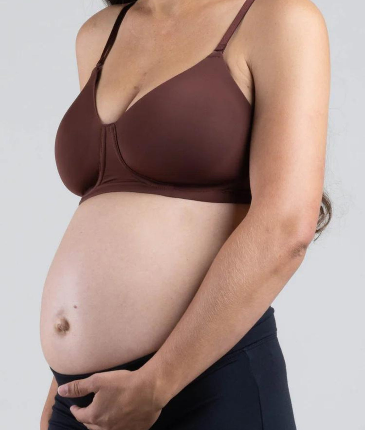 Elegant Smockers LK | Undercover Maternity, Nursing & Beyond T-Shirt Bra™ | Dark Brown | Sri Lanka