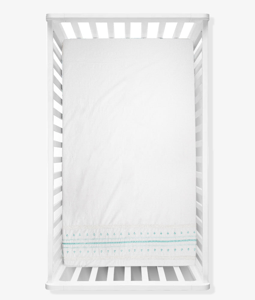 Elegant Smockers LK | Baby Cot Sheet – Eden Theme | Sri Lanka