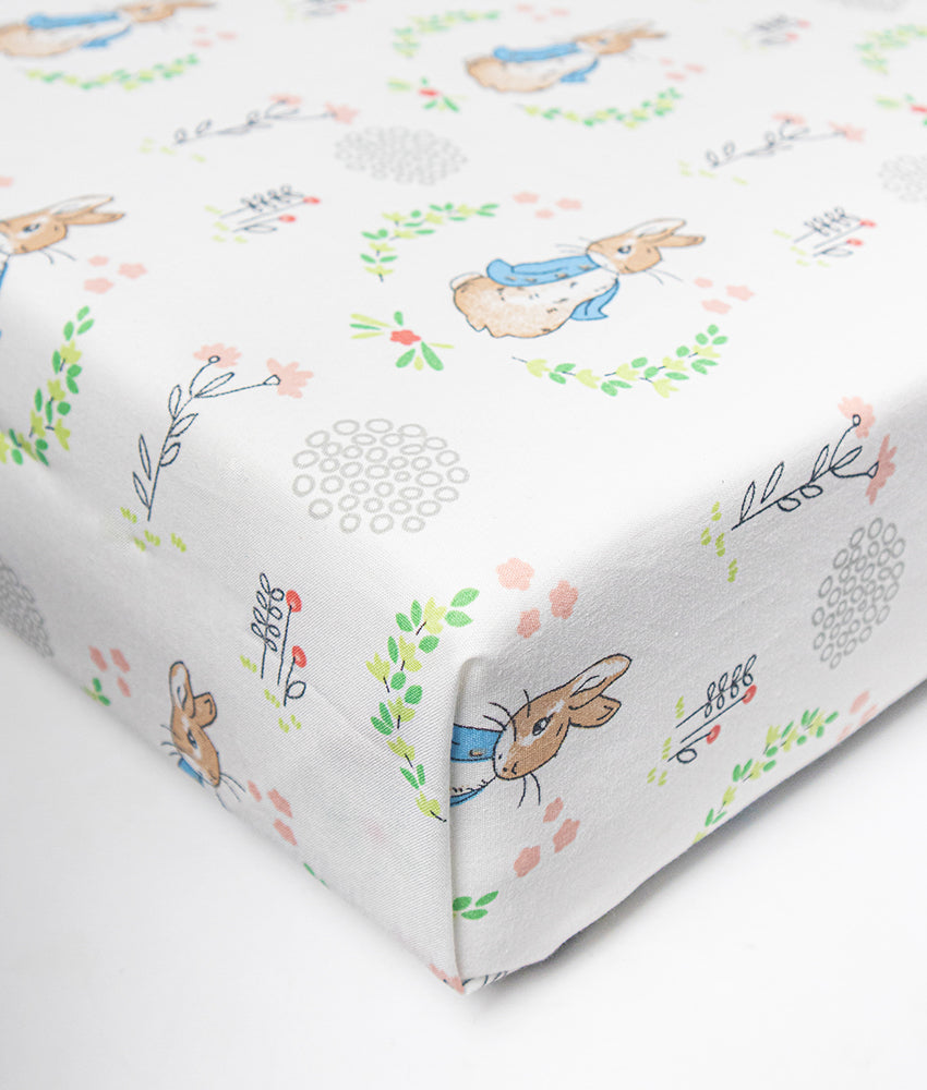 Elegant Smockers LK | Baby Cot Sheet – Peter Rabbit Theme | Sri Lanka