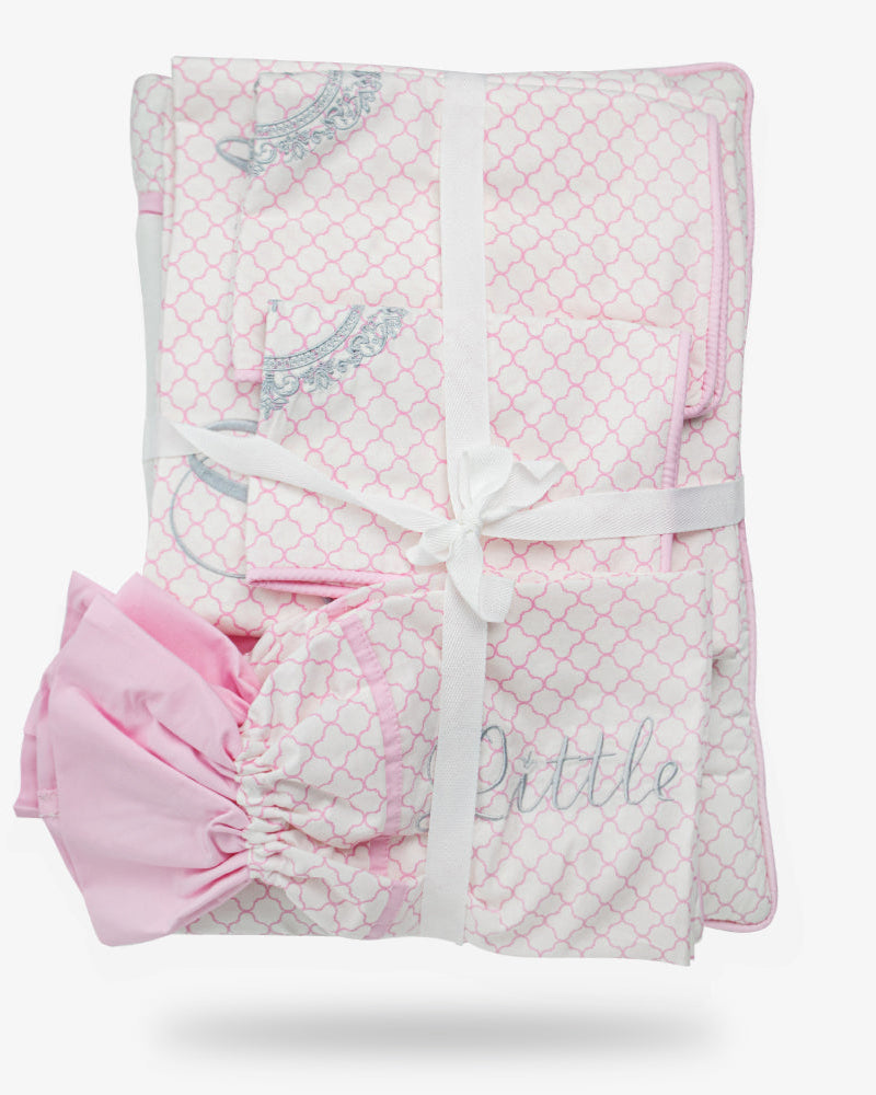 Elegant Smockers LK | Bedding Bundle (6 pcs) - Little Princess Theme | Sri Lanka