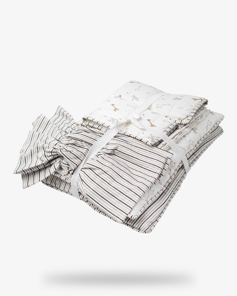 Elegant Smockers LK | Bedding Bundle (6 pcs) - Savannah Theme | Sri Lanka