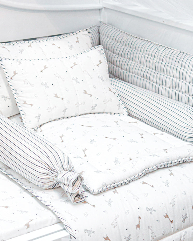 Elegant Smockers LK | Bedding Bundle (6 pcs) - Savannah Theme | Sri Lanka