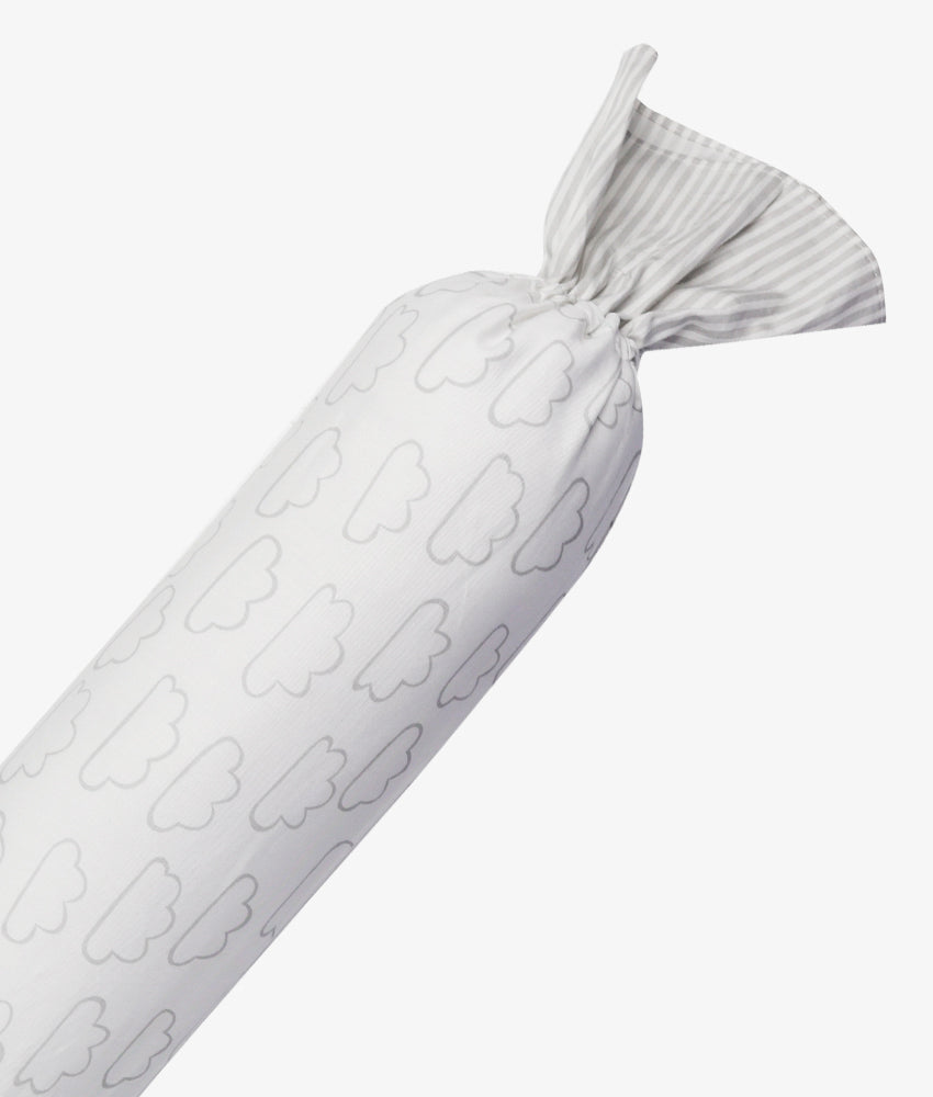 Elegant Smockers LK | Baby Bolster Pillow Cover – Cloudy Theme | Sri Lanka