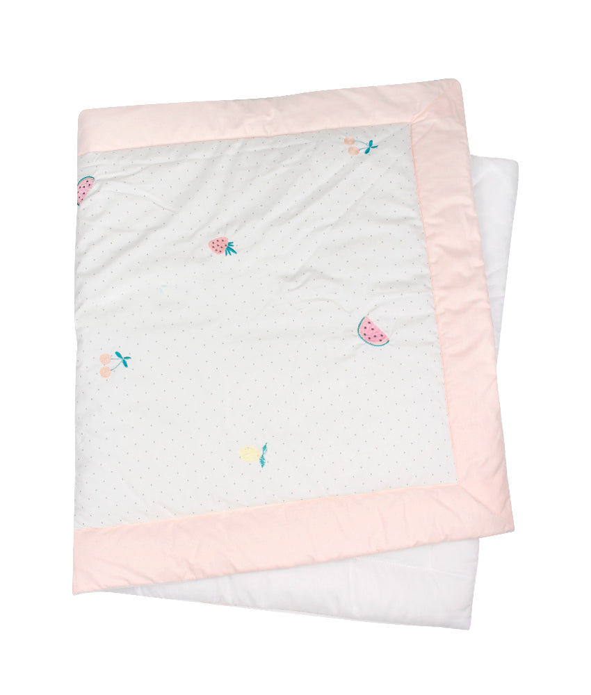 Elegant Smockers LK | Baby Comforter Quilt – Cherry Theme | Sri Lanka