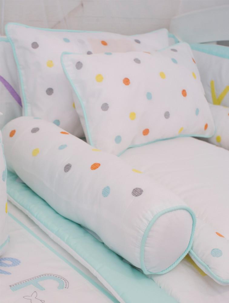 Elegant Smockers LK | Baby Pillow Covers - Alphabet Theme | Sri Lanka