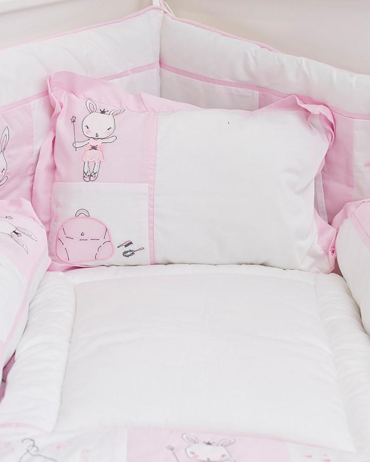 Elegant Smockers LK | Baby Pillow Cover – Bunny Theme | Sri Lanka