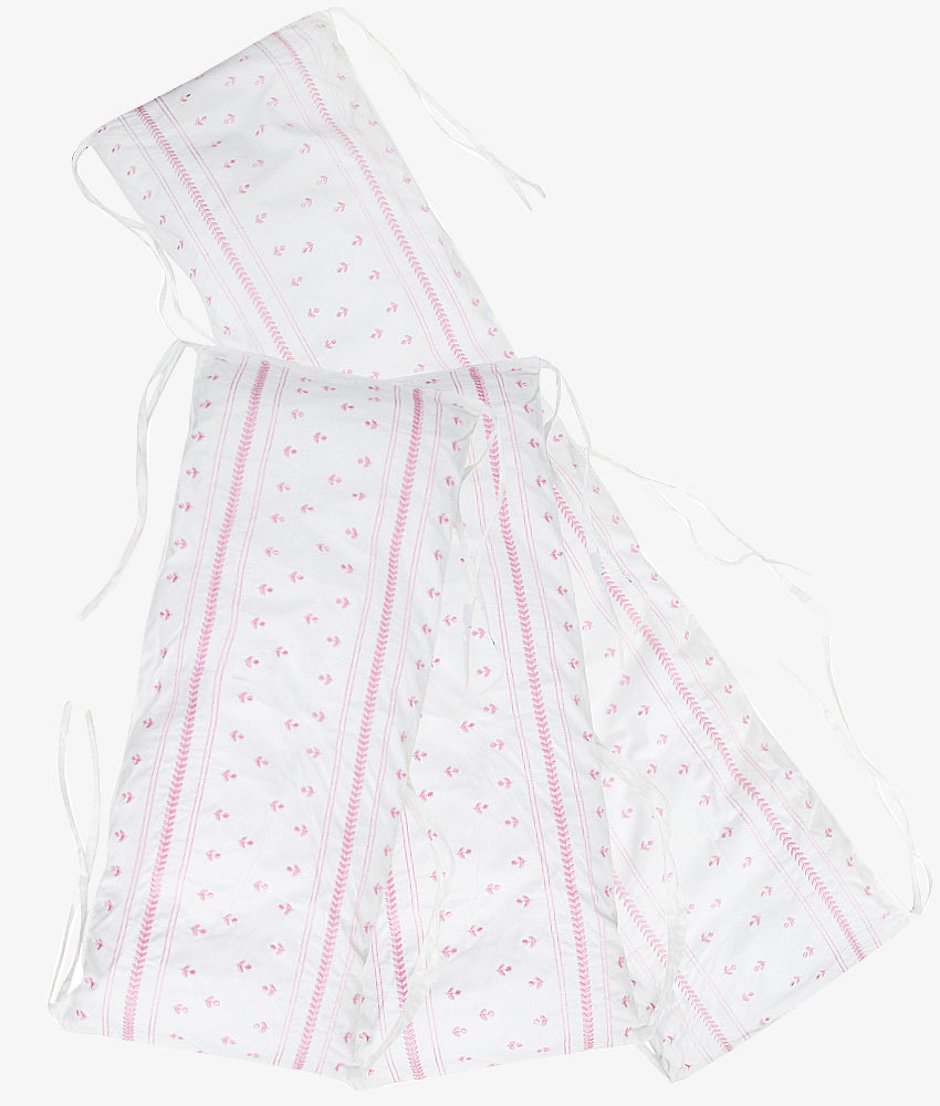 Elegant Smockers LK | Baby Cot Bumpers – Eden Pink Theme | Sri Lanka 