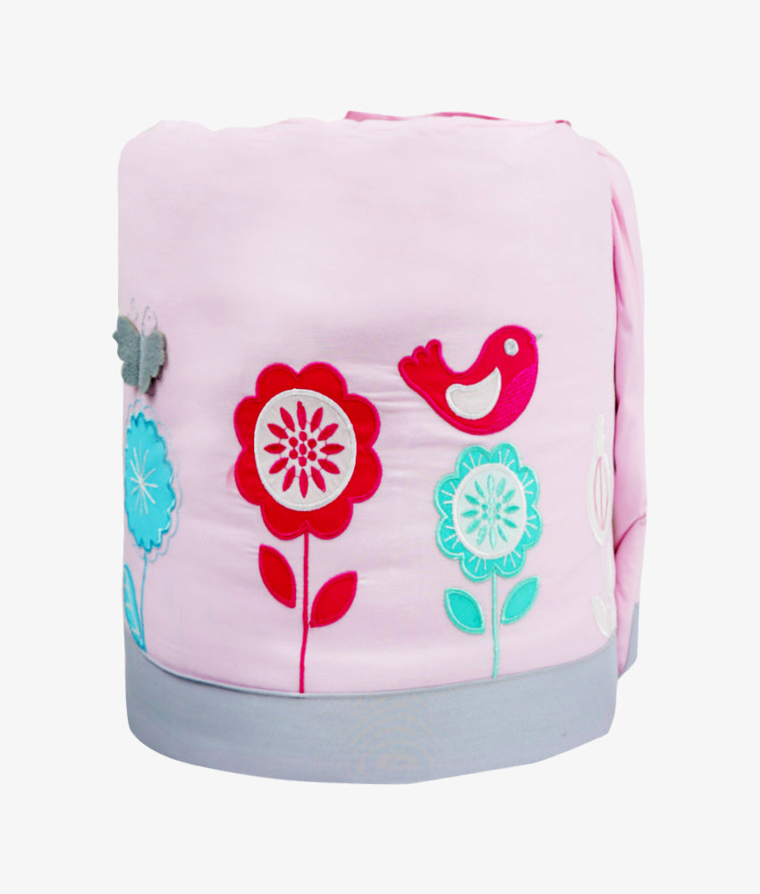 Elegant Smockers LK | Baby Cot Bumpers – Birds Love Theme | Sri Lanka 