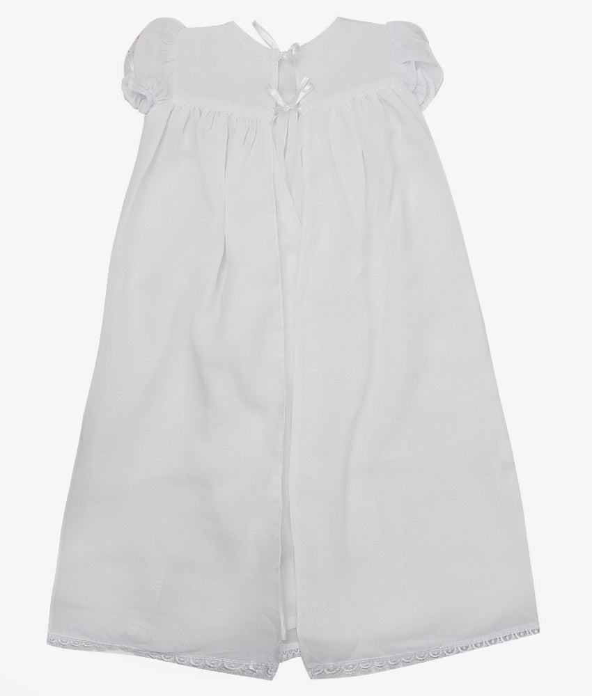 Elegant Smockers LK | Baby Christening Robe Set - Peach (Pre-Order) | Sri Lanka 