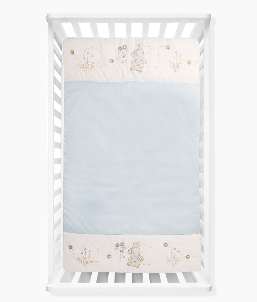 Elegant Smockers LK | Baby Comforter Quilt – Blue Bear Theme | Sri Lanka 
