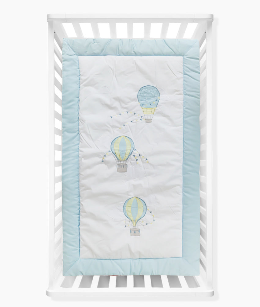 Elegant Smockers LK | Baby Comforter Quilt – Up, Up & Away Theme | Sri Lanka 