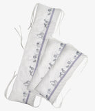 Elegant Smockers LK | Baby Cot Bumpers – Grey Safari Theme | Sri Lanka 