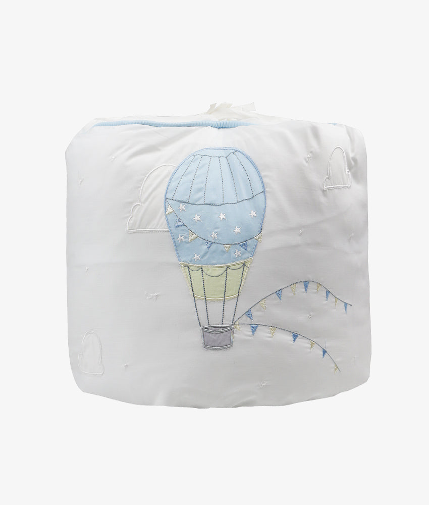 Elegant Smockers LK | Baby Cot Bumpers – Up, Up & Away Theme | Sri Lanka 