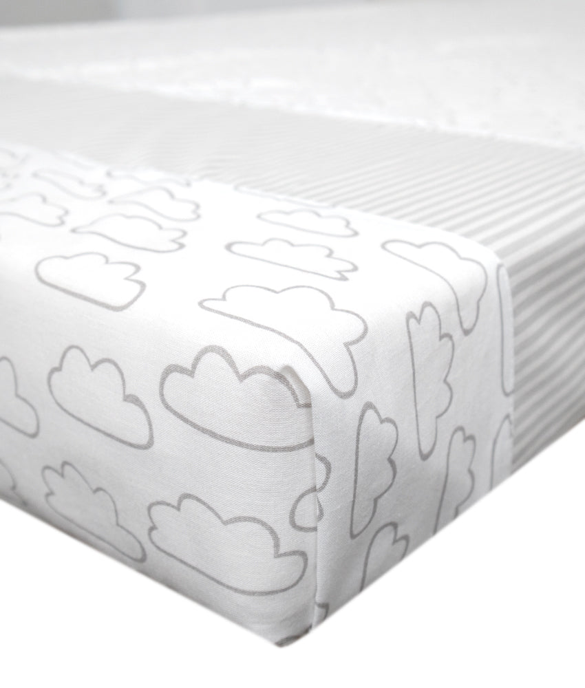 Elegant Smockers LK | Baby Cot Sheet – Cloudy Theme | Sri Lanka 