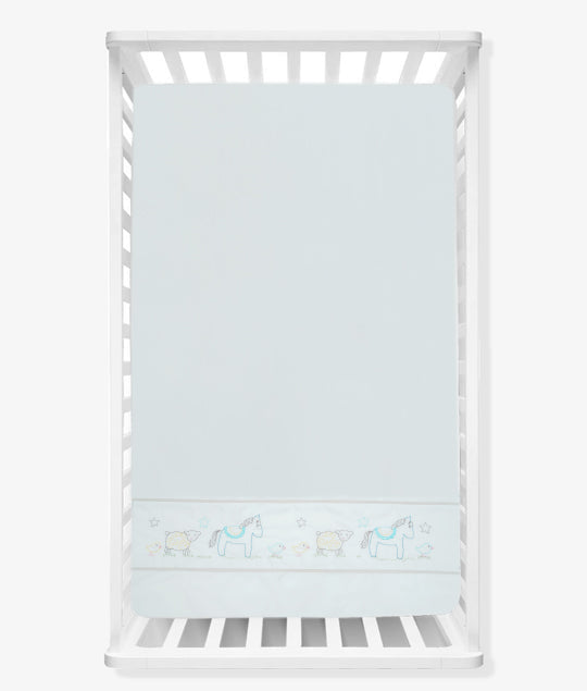 Elegant Smockers LK | Baby Cot Sheet – Farmyard Friends Theme | Sri Lanka 