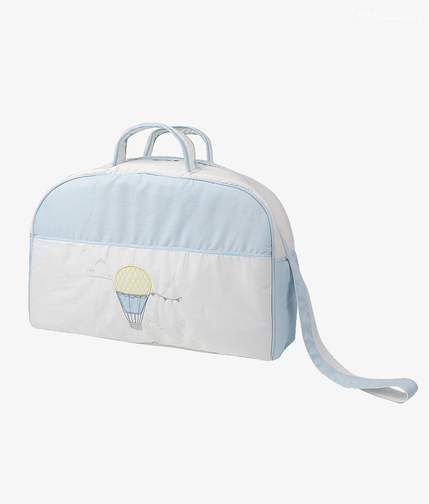 Elegant Smockers LK | Baby Duffel Bag  (XL) – Up, Up & Away Theme | Sri Lanka 