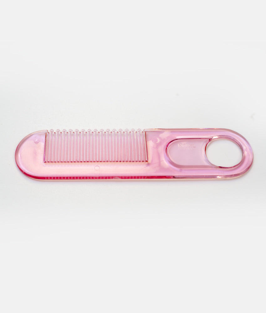 Elegant Smockers LK | Farlin Baby Comb & Brush Set- Pink - 0m+ | Sri Lanka 