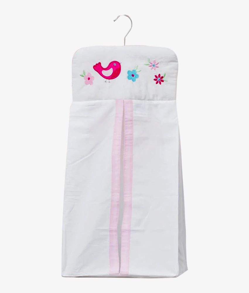 Elegant Smockers LK | Baby Nappy Stacker – Birds Love Theme | Sri Lanka 