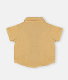 Elegant Smockers LK | Pastel Yellow Muslin Boys Shirt | Sri Lanka 