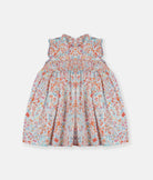 Elegant Smockers LK | Spring & Summer Wild Floral Smocked Girls Dress | Sri Lanka 