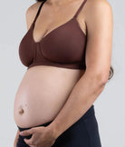 Elegant Smockers LK | Undercover Maternity, Nursing & Beyond T-Shirt Bra™ | Dark Brown | Sri Lanka 