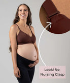 Elegant Smockers LK | Undercover Maternity, Nursing & Beyond T-Shirt Bra™ | Dark Brown | Sri Lanka 