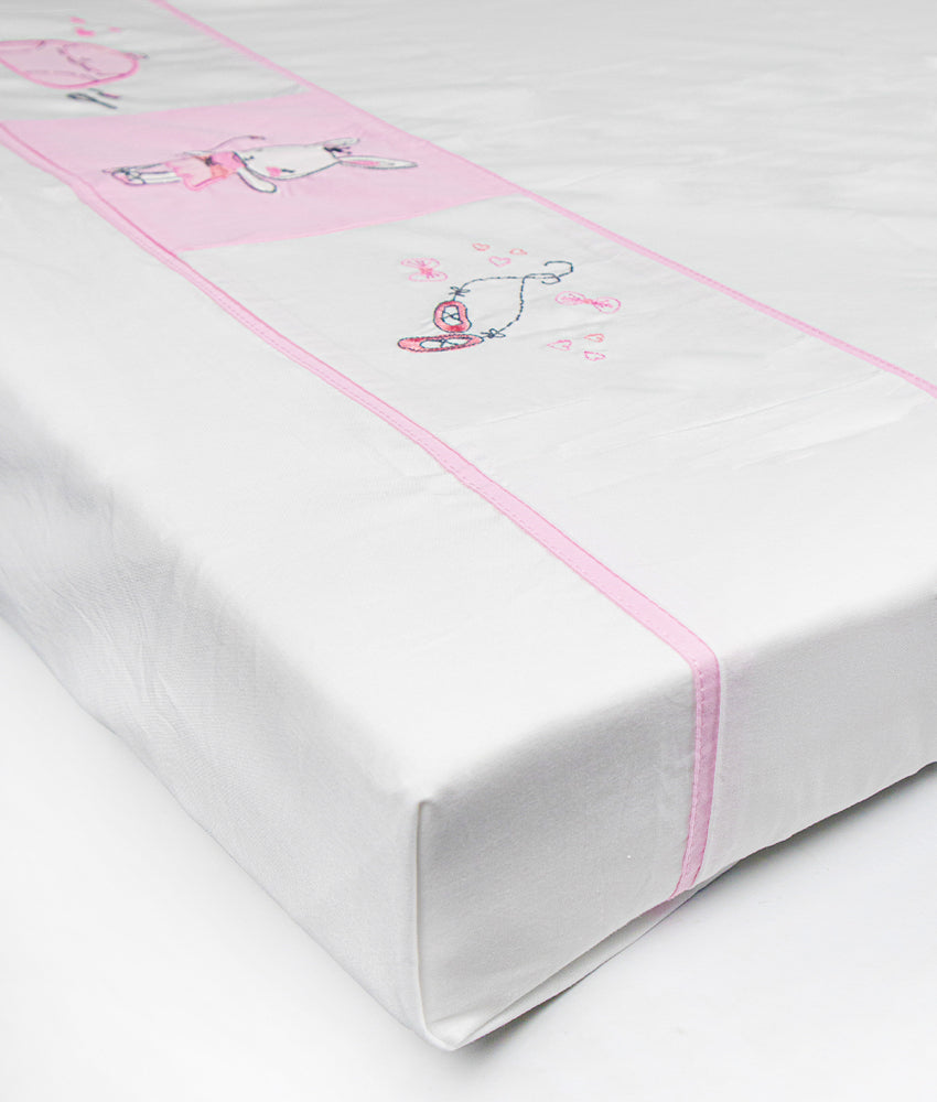 Elegant Smockers LK | Baby Cot Sheet – Bunny Theme | Sri Lanka 