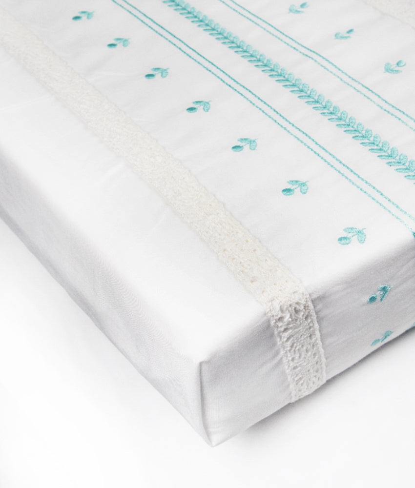 Elegant Smockers LK | Baby Cot Sheet – Eden Theme | Sri Lanka 