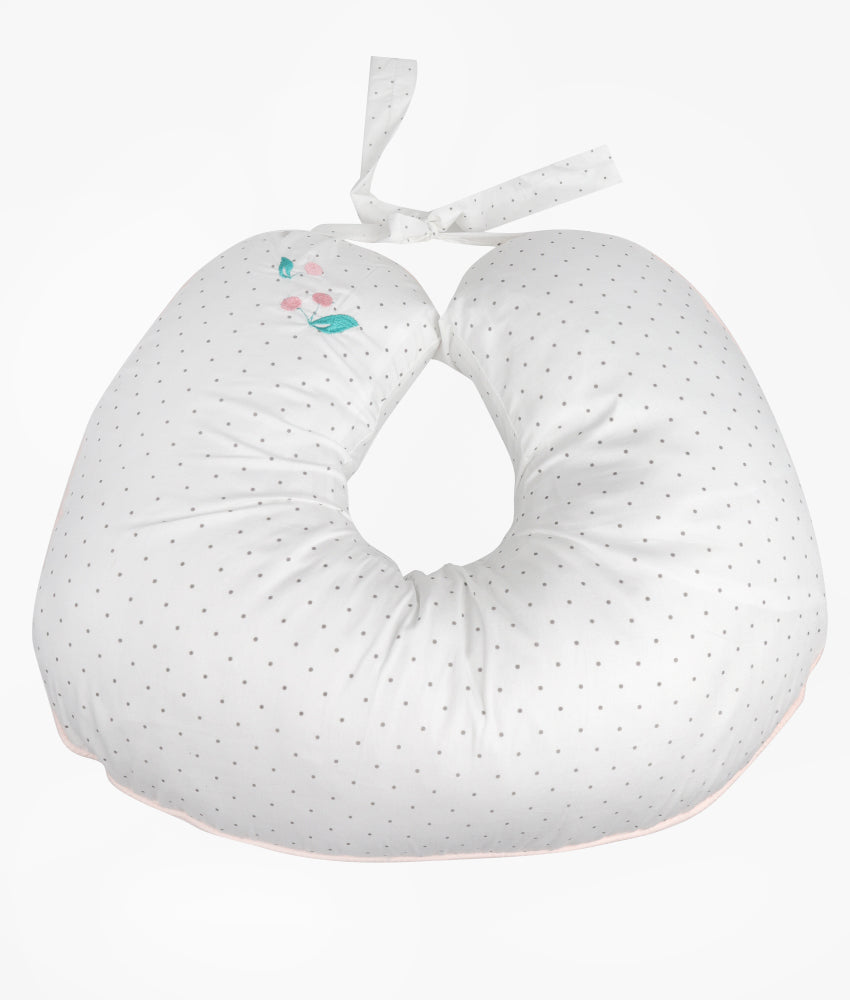 Elegant Smockers LK | Baby Nursing Pillow - Cherry Theme | Sri Lanka 