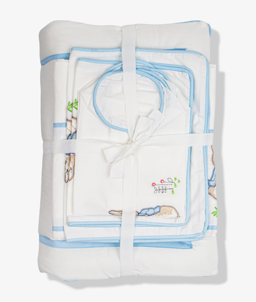 Elegant Smockers LK | Bedding Bundle (6 pcs) - Peter Rabbit Theme | Sri Lanka 