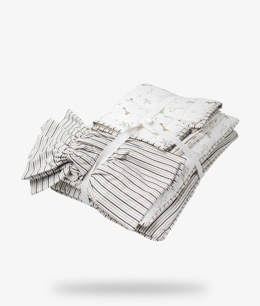Elegant Smockers LK | Bedding Bundle (6 pcs) - Savannah Theme | Sri Lanka 