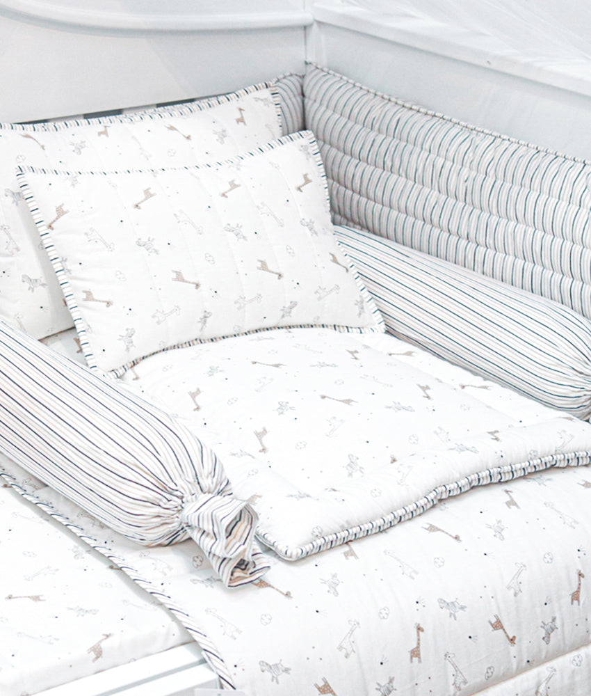 Elegant Smockers LK | Bedding Bundle (6 pcs) - Savannah Theme | Sri Lanka 