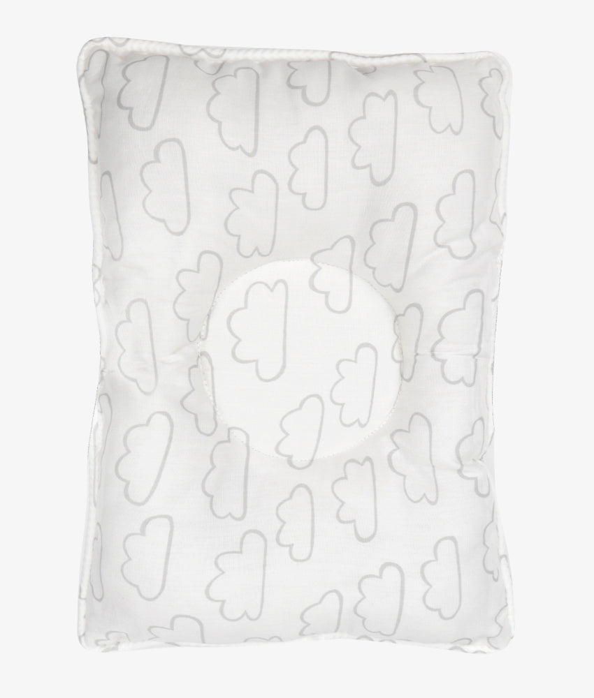Elegant Smockers LK | Baby Head Pillow - Cloudy Print | Sri Lanka 