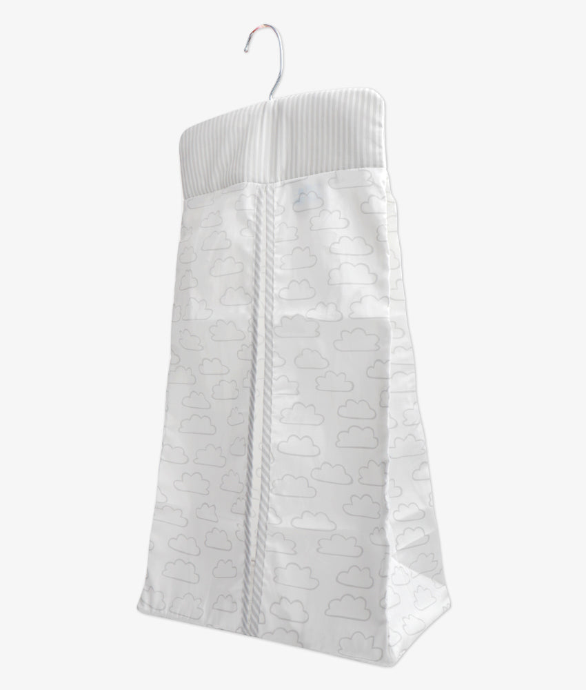 Elegant Smockers LK | Baby Nappy Stacker – Cloudy Theme | Sri Lanka 