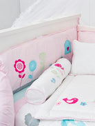 Elegant Smockers LK | Bolster Pillow Cover – Birds Love Theme | Sri Lanka 