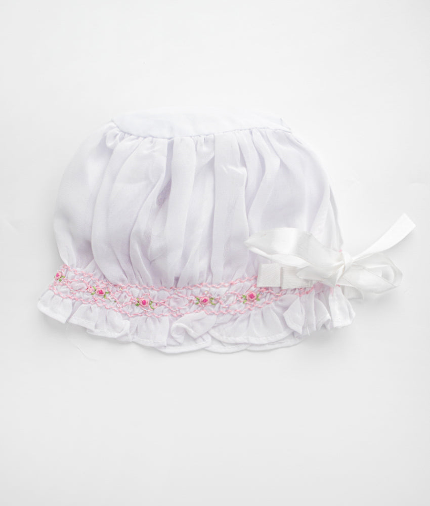 Elegant Smockers LK | Baby Christening Robe Set - Pink (Pre-Order) | Sri Lanka 
