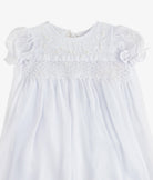 Elegant Smockers LK | Baby Christening Robe Set - White (Pre-Order) | Sri Lanka 