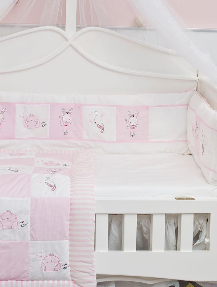Elegant Smockers LK | Baby Cot Sheet – Bunny Theme | Sri Lanka 
