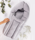 Elegant Smockers LK | Baby Carry Quilt – Dandelion Theme (Grey) | Sri Lanka 
