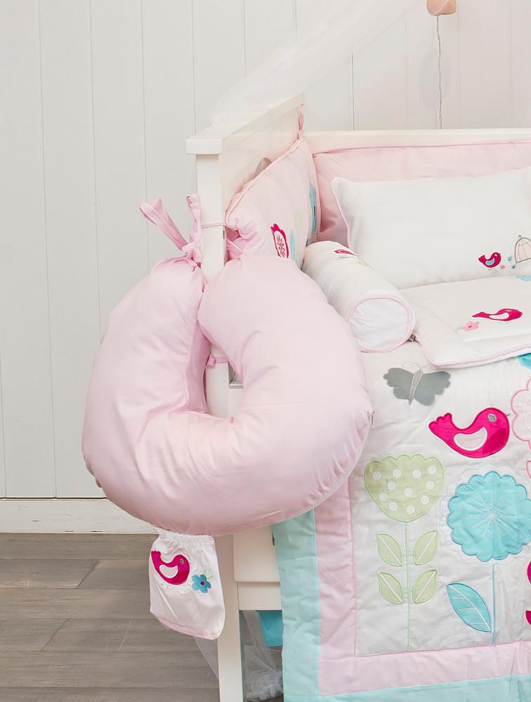 Elegant Smockers LK | Baby Nursing Pillow – Birds Love Theme | Sri Lanka 