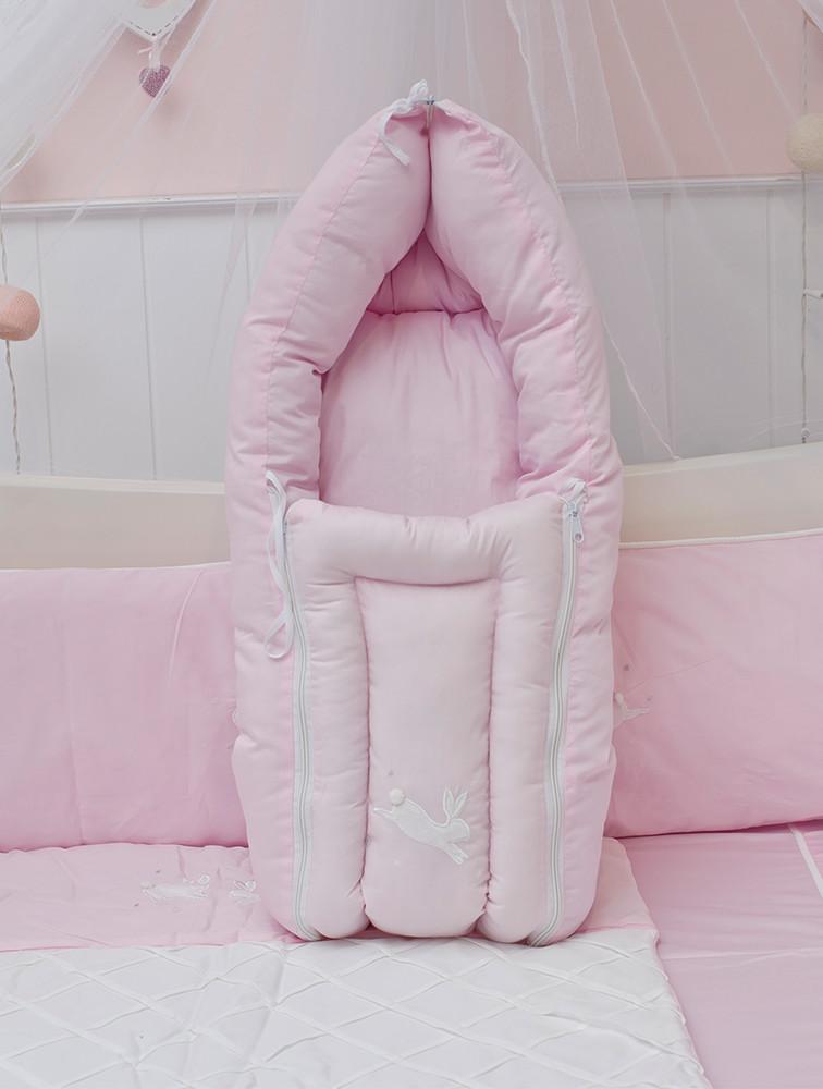 Elegant Smockers LK | Baby Carry Quilt  – Pink Rabbit Theme | Sri Lanka 